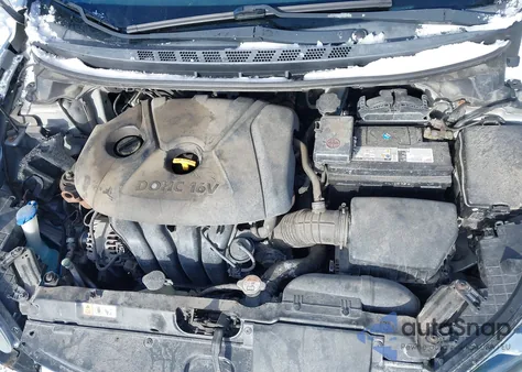 2013 Hyundai Elantra Gls from USA, damaged, VIN 5NPDH4AE0DH287487